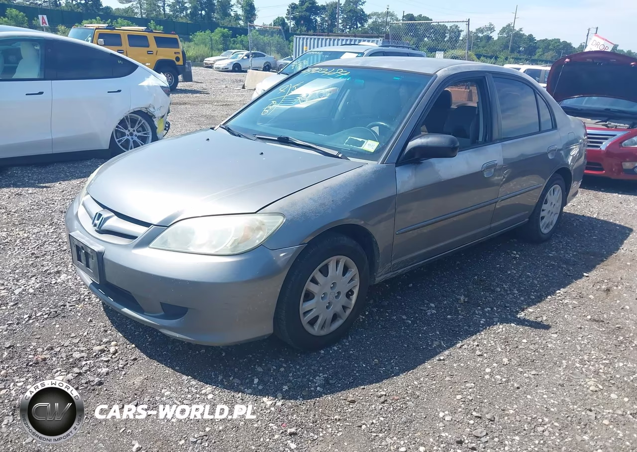 2005 Honda Civic Lx VIN:2HGES16565H582263 - 2
