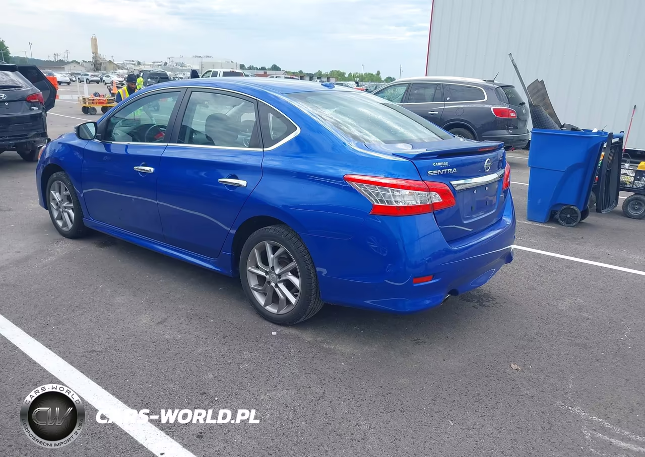 2015 Nissan Sentra Sr VIN:3N1AB7AP9FY225649 - 3