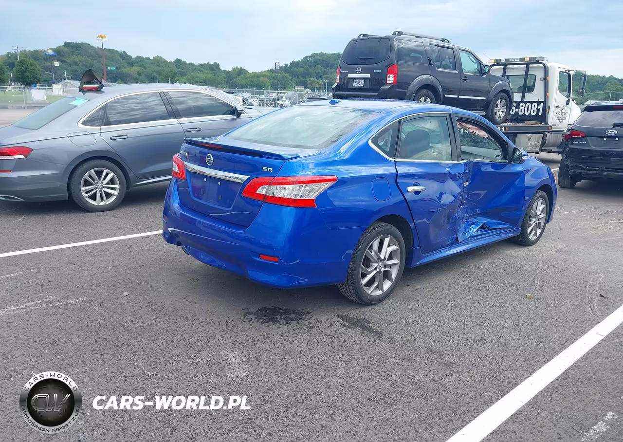 2015 Nissan Sentra Sr VIN:3N1AB7AP9FY225649 - 4