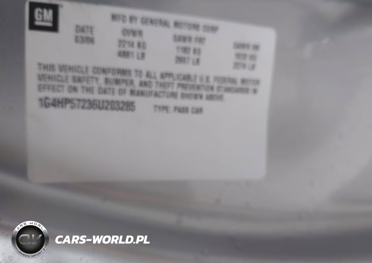 2006 Buick Lucerne Cx VIN:1G4HP57236U203285 - 9