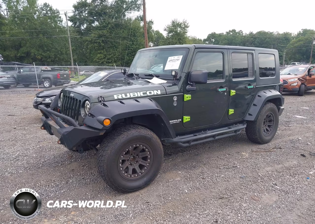 2010 Jeep Wrangler Unlimited Rubicon VIN:1J4HA6H19AL171422 - 2