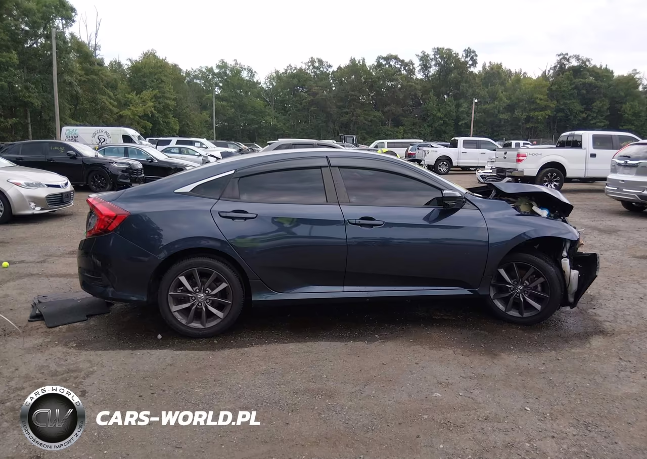 2020 Honda Civic Ex VIN:19XFC1F37LE205917 - 13