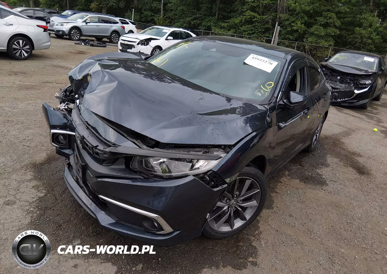 2020 Honda Civic Ex VIN:19XFC1F37LE205917 - 2
