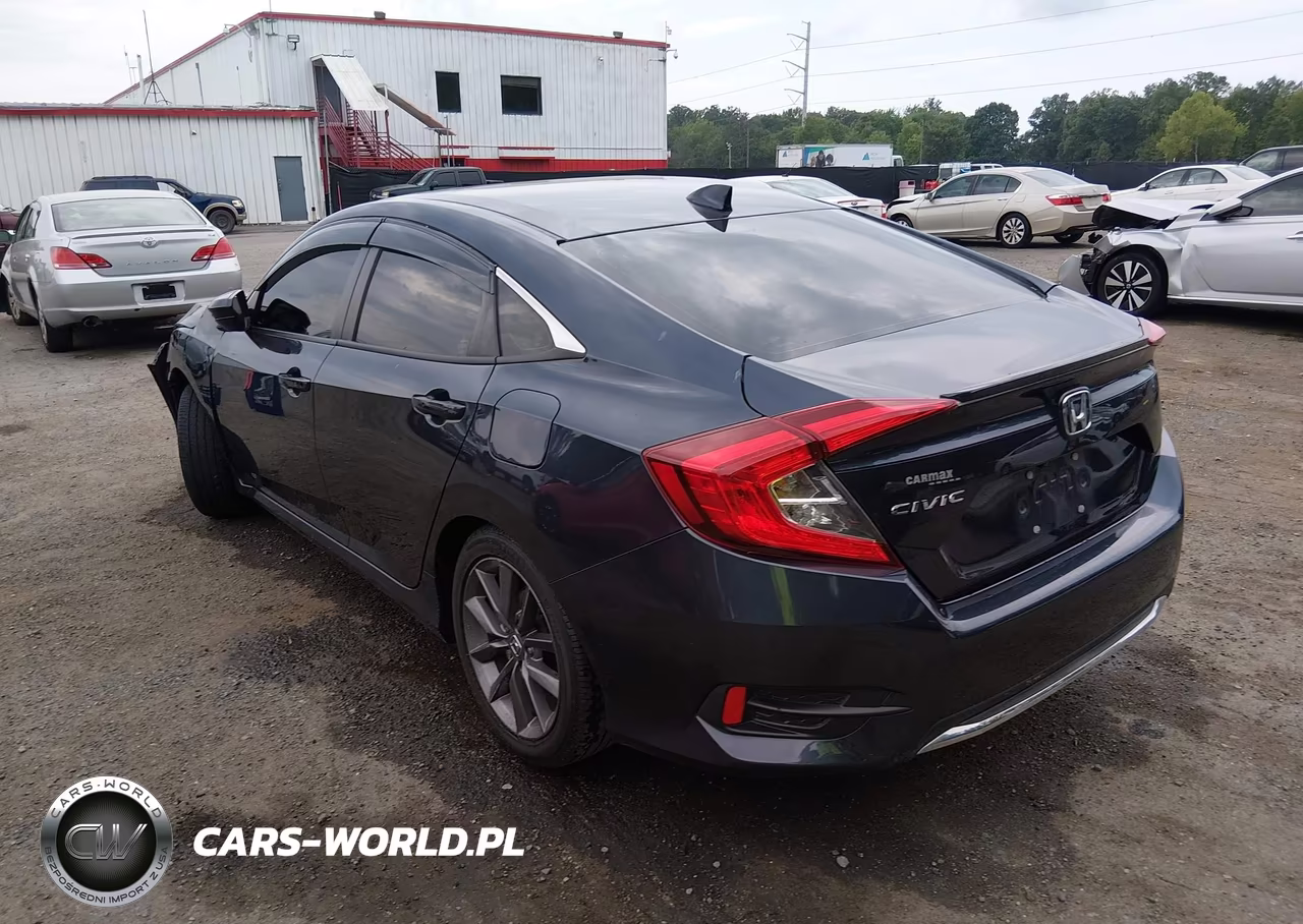 2020 Honda Civic Ex VIN:19XFC1F37LE205917 - 3