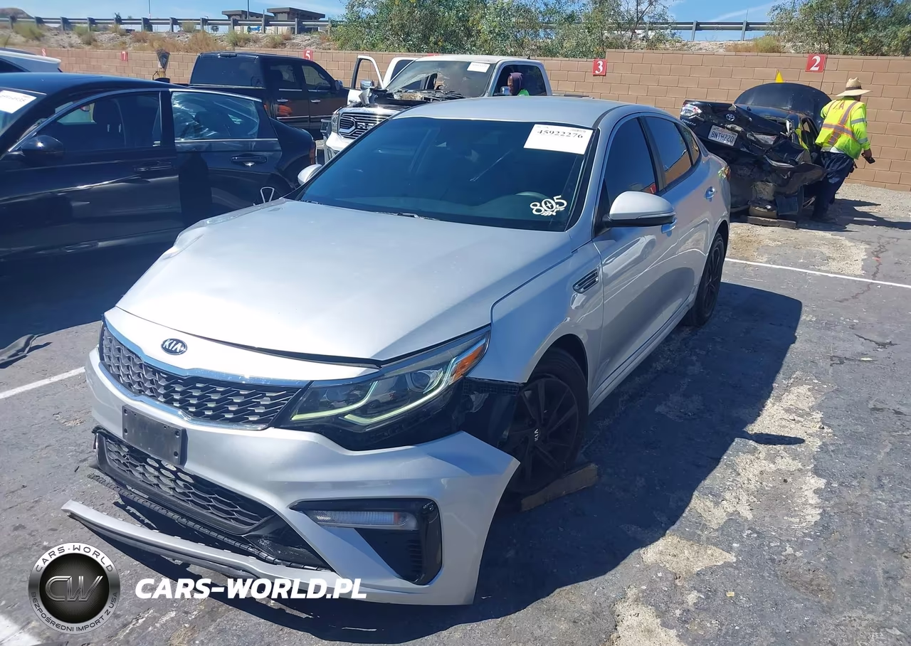2019 Kia Optima Lx VIN:5XXGT4L3XKG305185 - 2