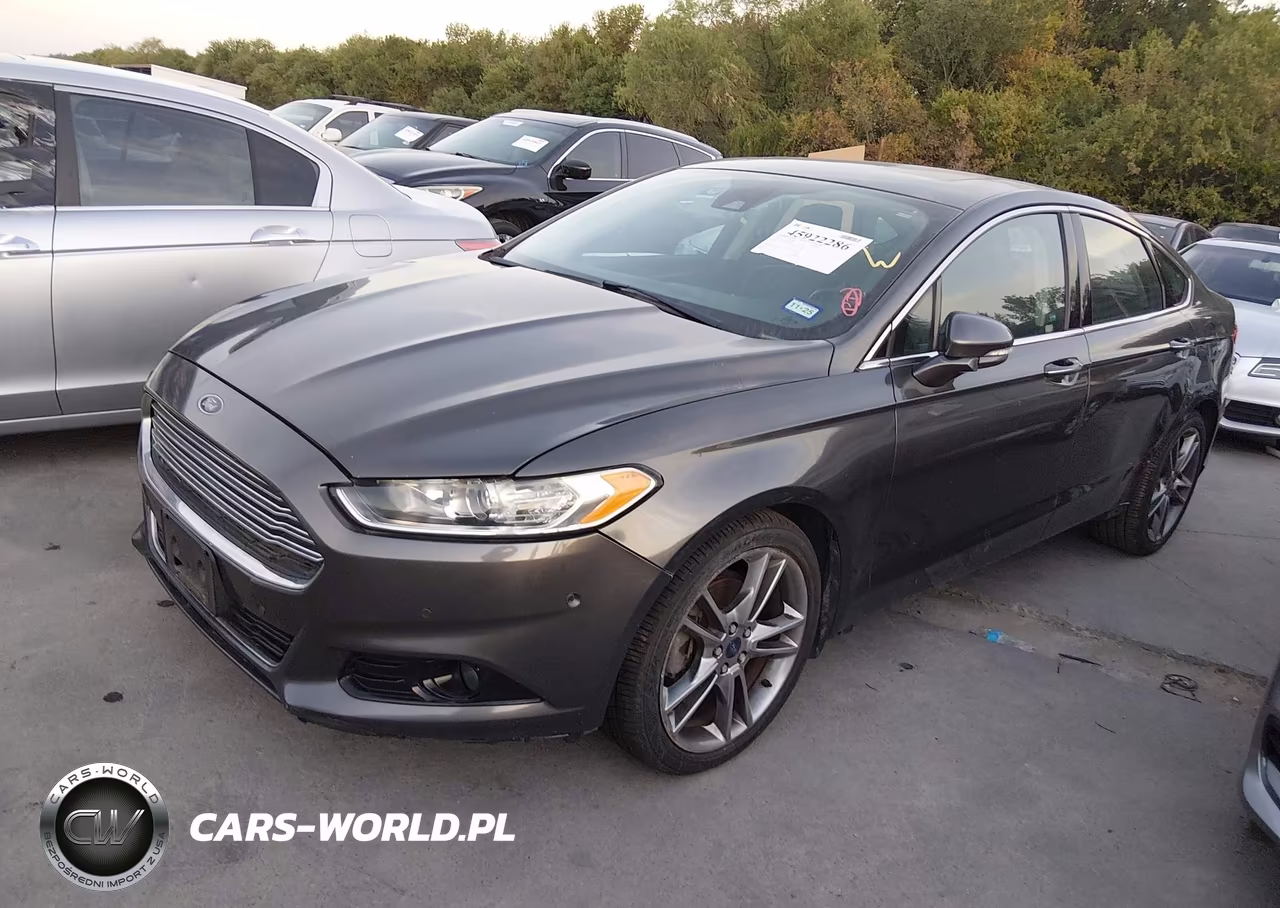 2015 Ford Fusion Titanium VIN:3FA6P0K92FR205349 - 2