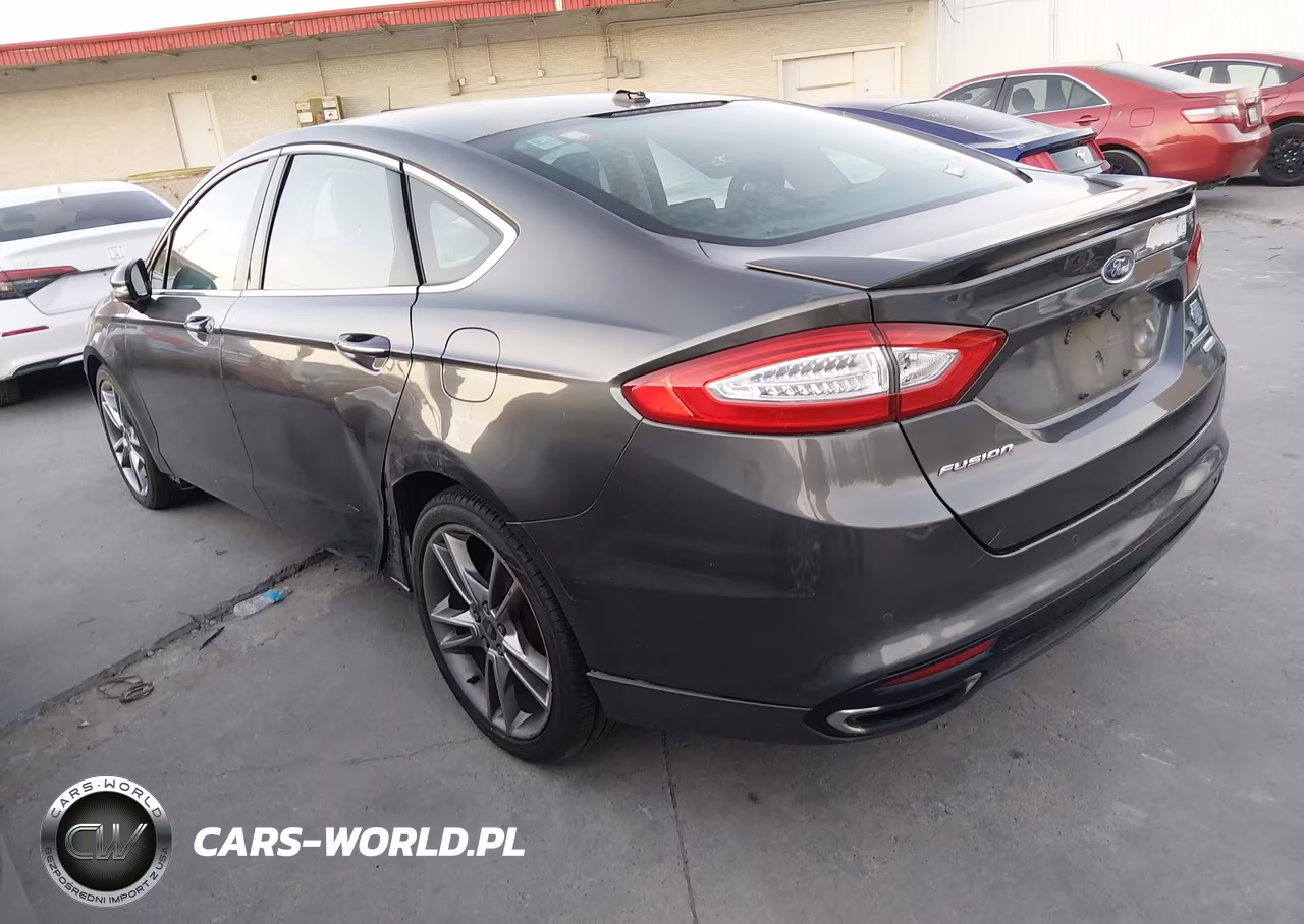 2015 Ford Fusion Titanium VIN:3FA6P0K92FR205349 - 3