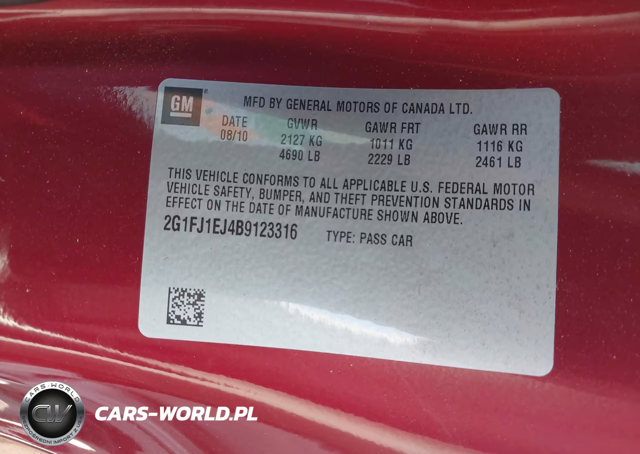 2011 Chevrolet Camaro 1Ss VIN:2G1FJ1EJ4B9123316 - 9