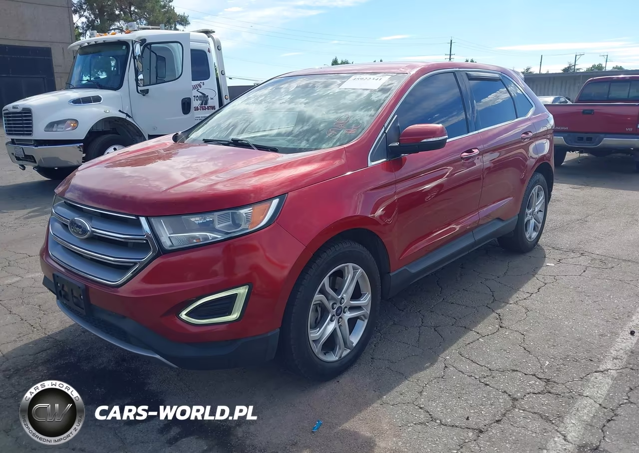 2016 Ford Edge Titanium VIN:2FMPK4K99GBB06642 - 2