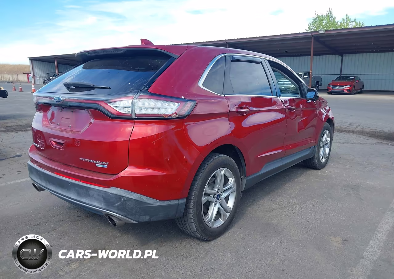 2016 Ford Edge Titanium VIN:2FMPK4K99GBB06642 - 4