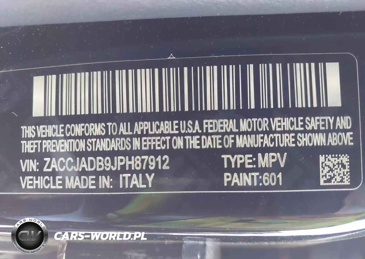 2018 Jeep Renegade Limited Fwd VIN:ZACCJADB9JPH87912 - 9