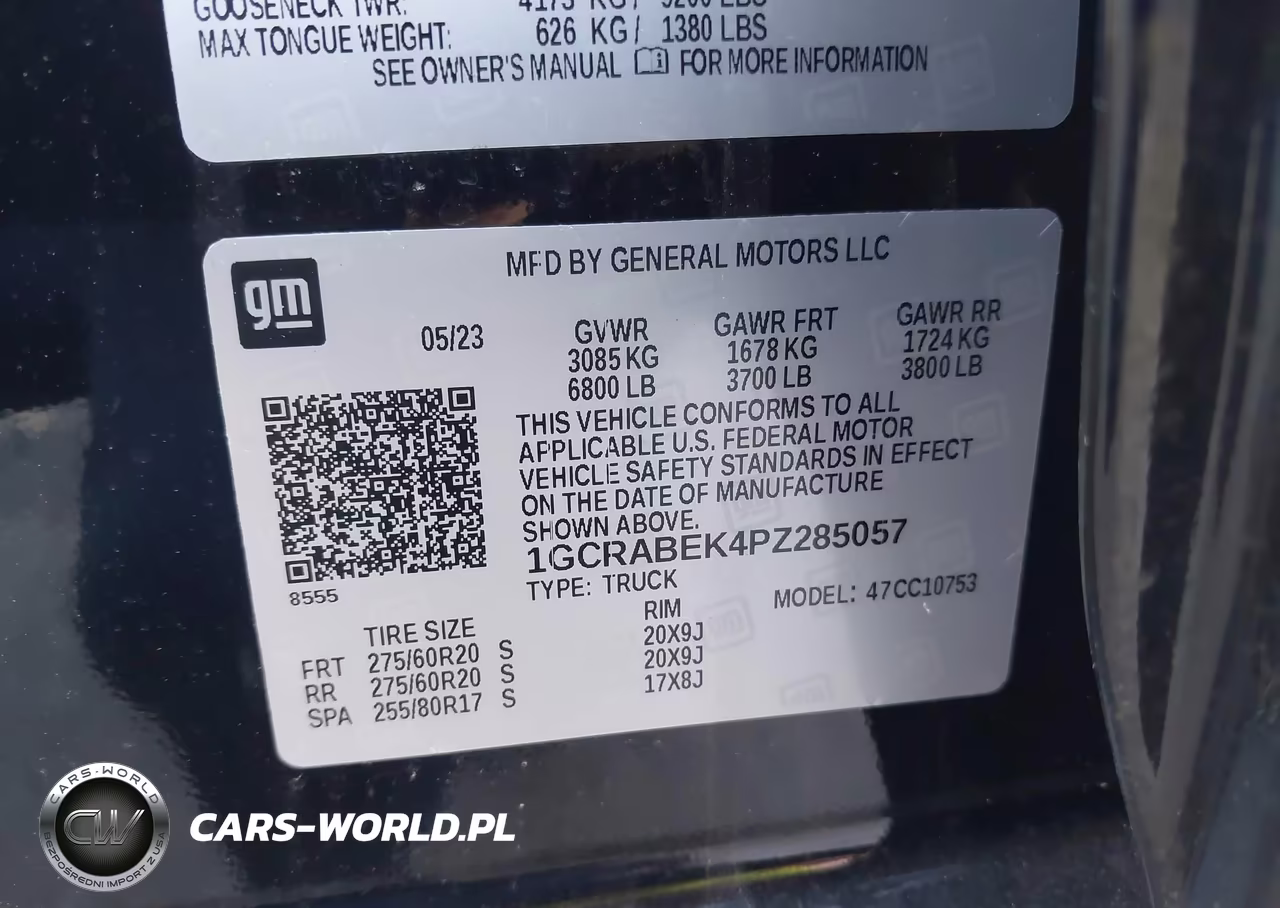 2023 Chevrolet Silverado 1500 2Wd Standard Bed Custom VIN:1GCRABEK4PZ285057 - 9