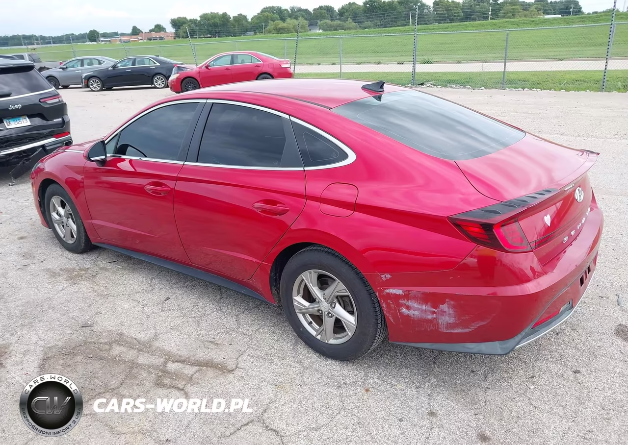2021 Hyundai Sonata Se VIN:5NPEG4JA5MH131028 - 3