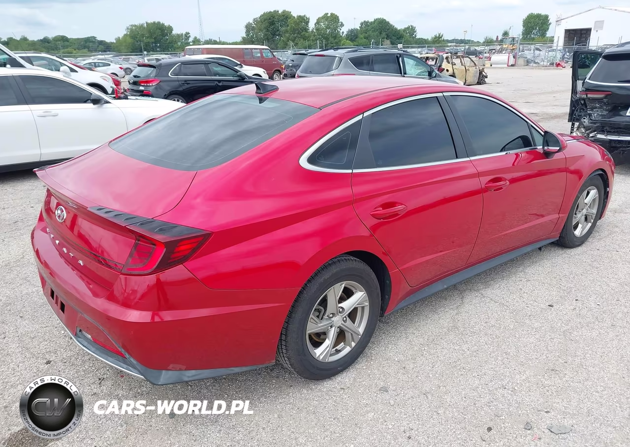 2021 Hyundai Sonata Se VIN:5NPEG4JA5MH131028 - 4