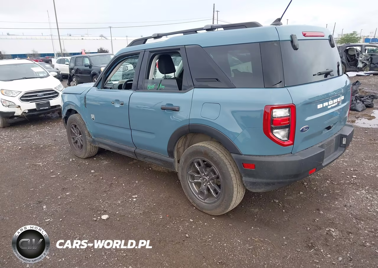 2021 Ford Bronco Sport Big Bend VIN:3FMCR9B63MRA85099 - 3