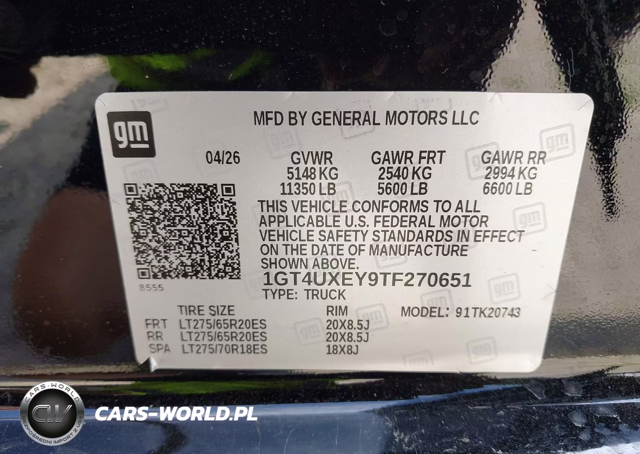 2026 GMC Sierra 2500 Hd , Standard Bed, Denali Ultimate, 4Wd VIN:1GT4UXEY9TF270651 - 8