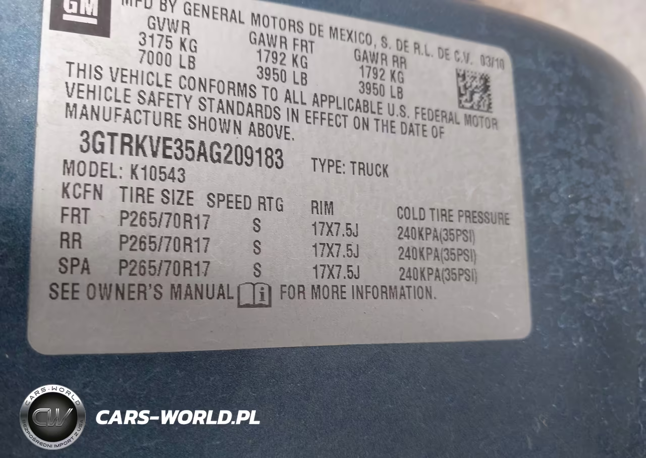 2010 GMC Sierra 1500 Sle VIN:3GTRKVE35AG209183 - 9