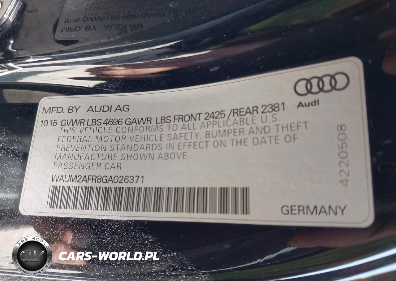 2016 Audi A5 2.0T Premium VIN:WAUM2AFR8GA026371 - 9