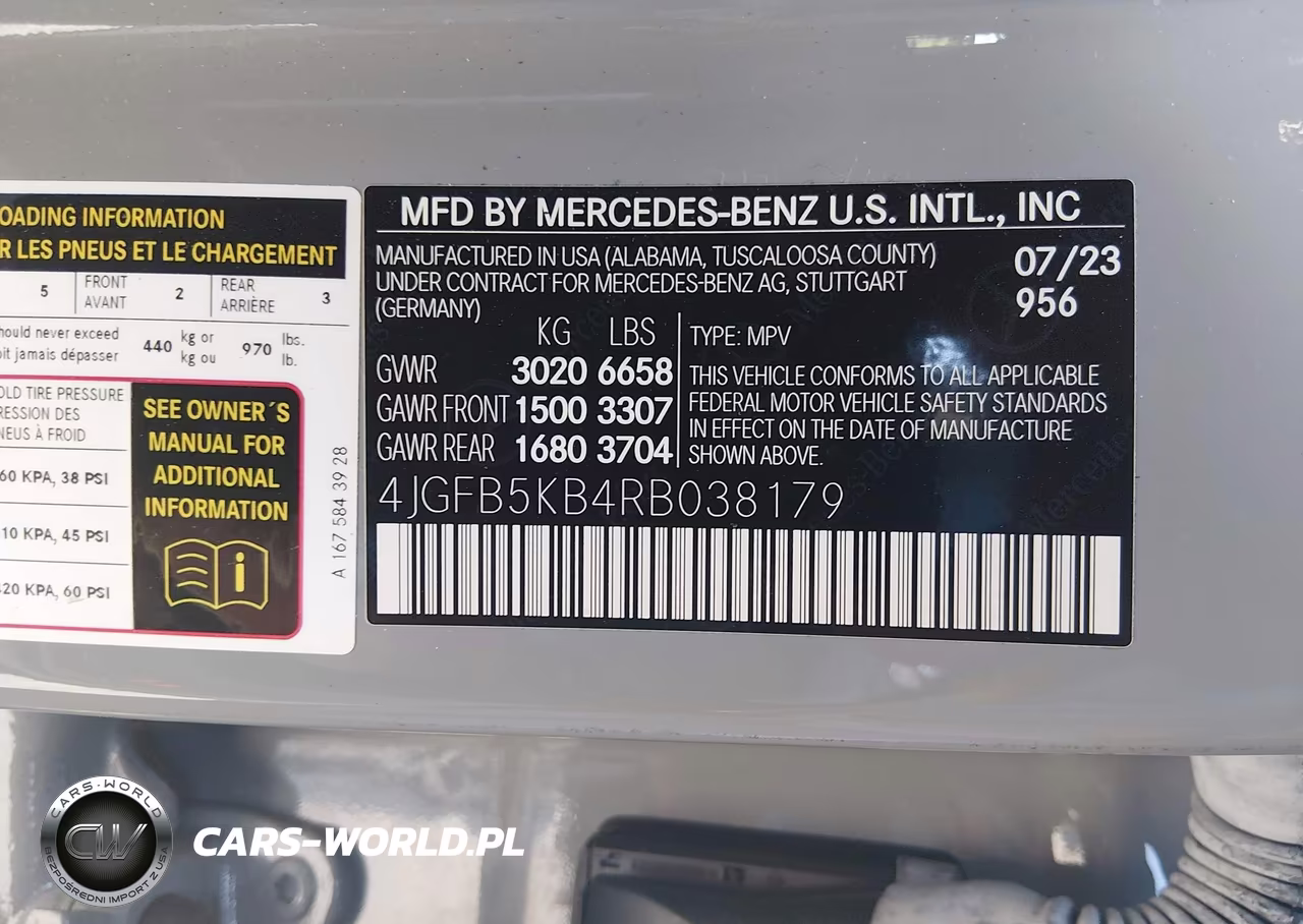 2024 Mercedes-Benz Gle 450 4Matic VIN:4JGFB5KB4RB038179 - 9