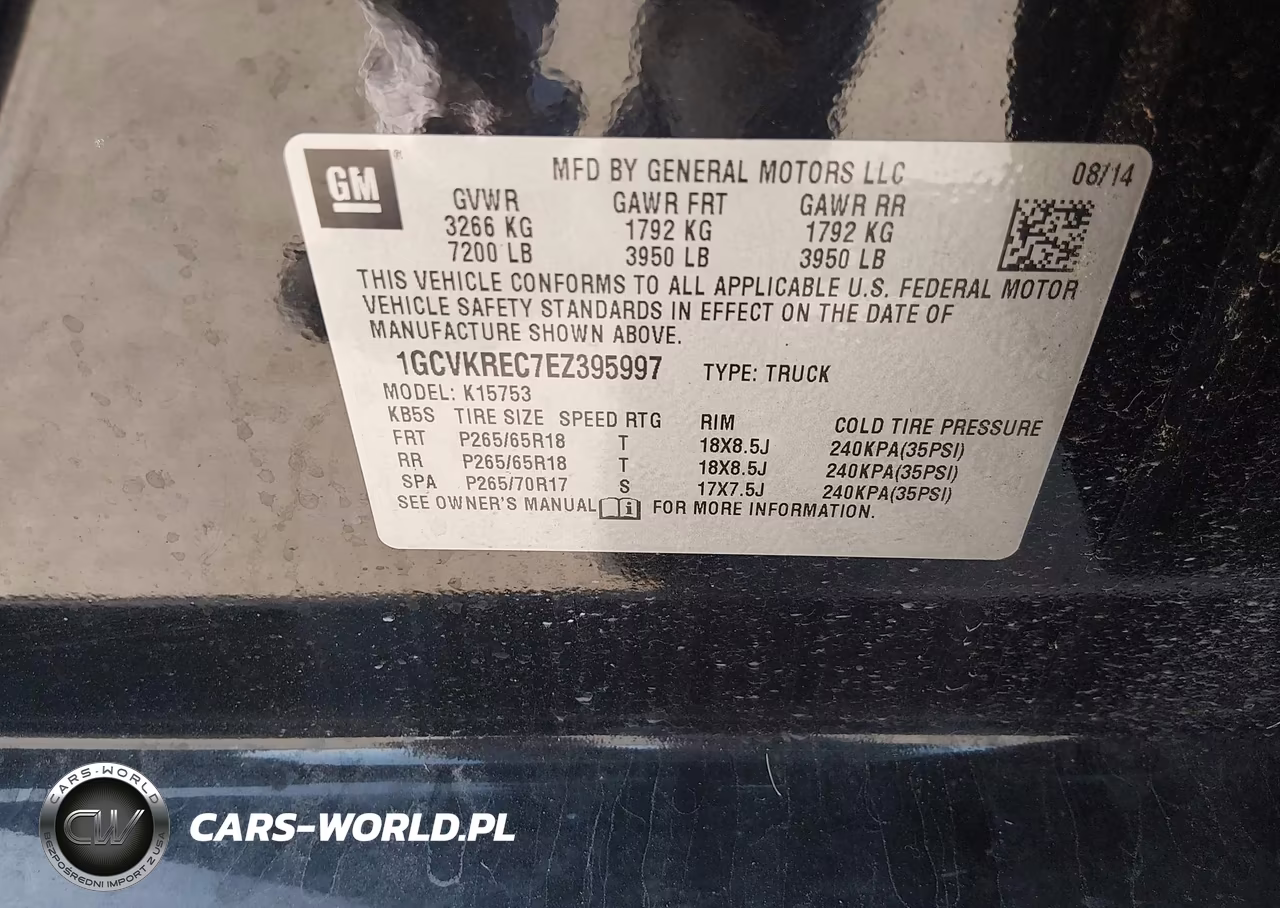 2014 Chevrolet Silverado 1500 Lt VIN:1GCVKREC7EZ395997 - 9