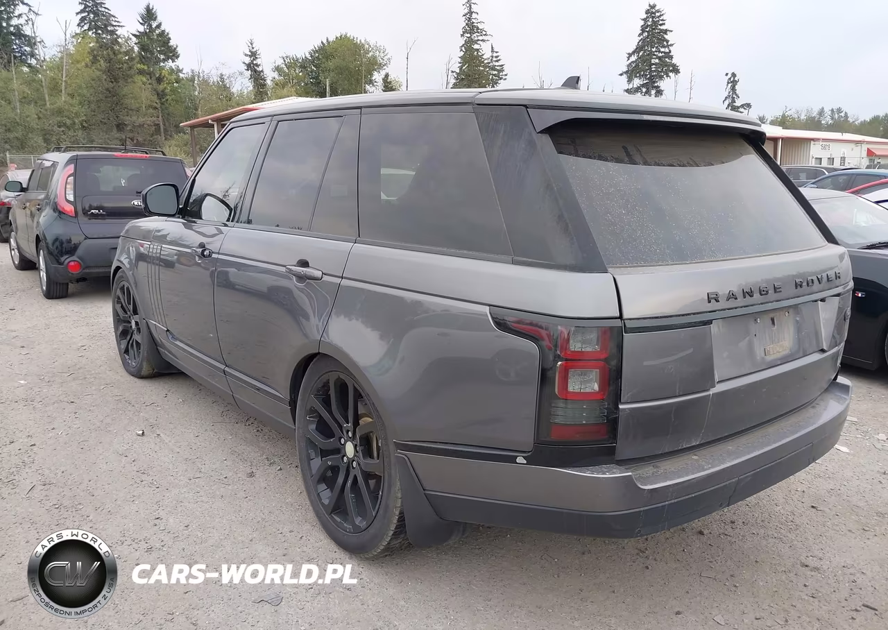 2016 Land Rover Range Rover 3.0L V6 Supercharged Hse VIN:SALGS2VF8GA245398 - 3
