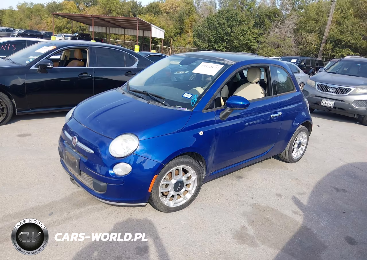 2014 Fiat 500 Pop VIN:3C3CFFAR6ET218955 - 2