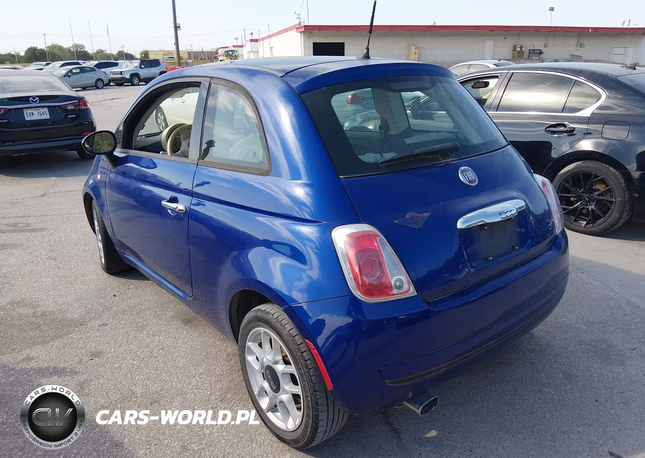 2014 Fiat 500 Pop VIN:3C3CFFAR6ET218955 - 3
