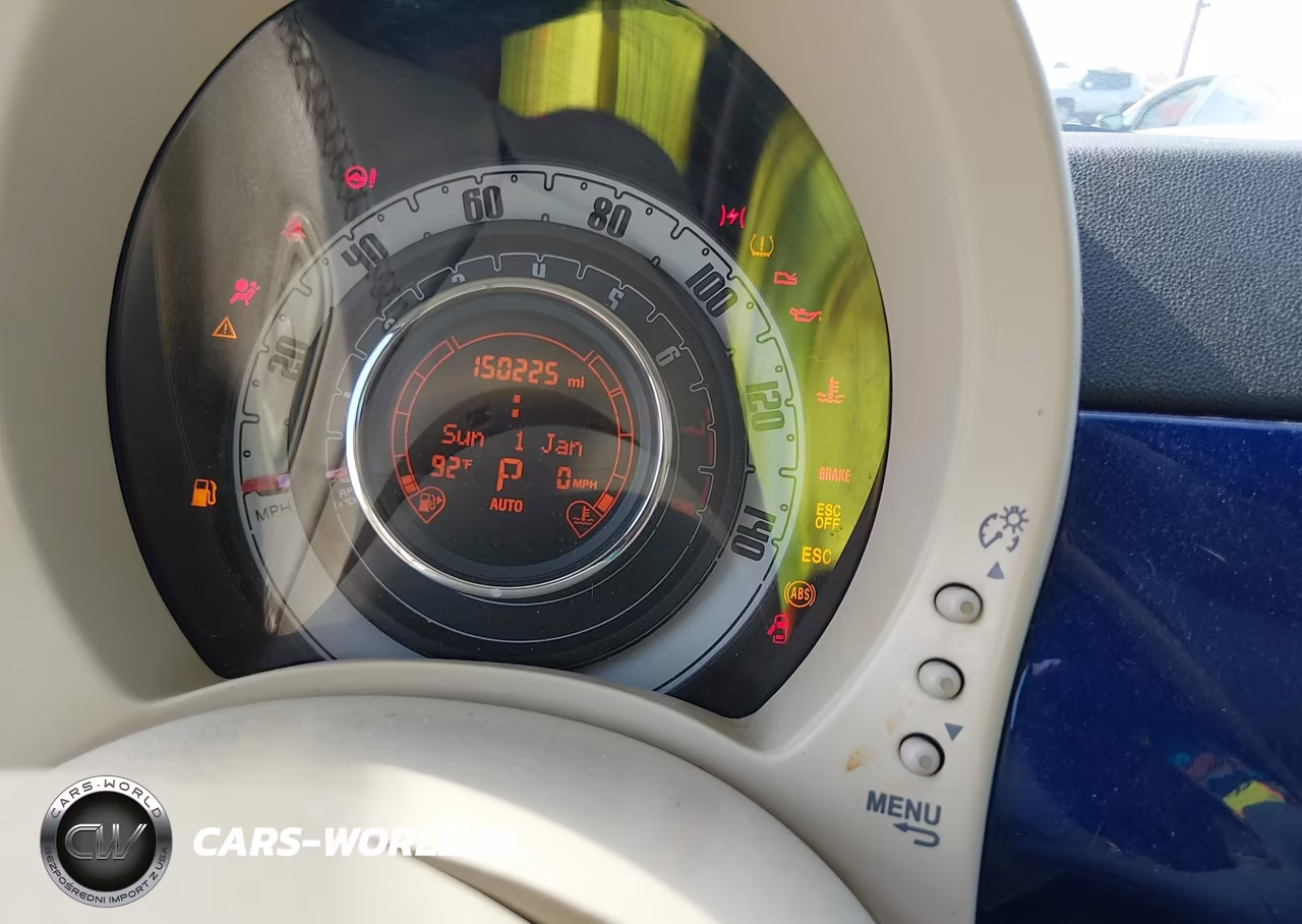 2014 Fiat 500 Pop VIN:3C3CFFAR6ET218955 - 7