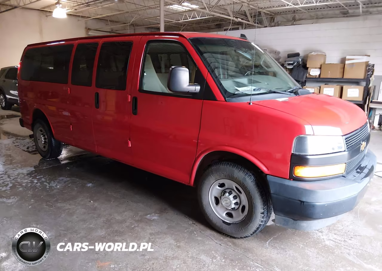 2020 Chevrolet Express Passenger Rwd 3500 Extended Wheelbase Ls