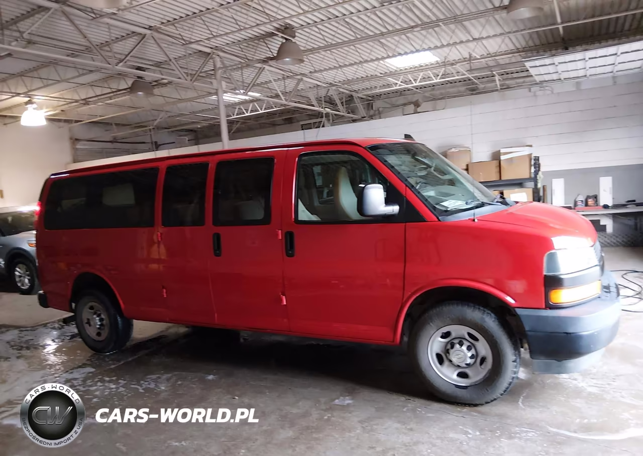 2020 Chevrolet Express Passenger Rwd 3500 Extended Wheelbase Ls VIN:1GAZGNFP0L1256196 - 16