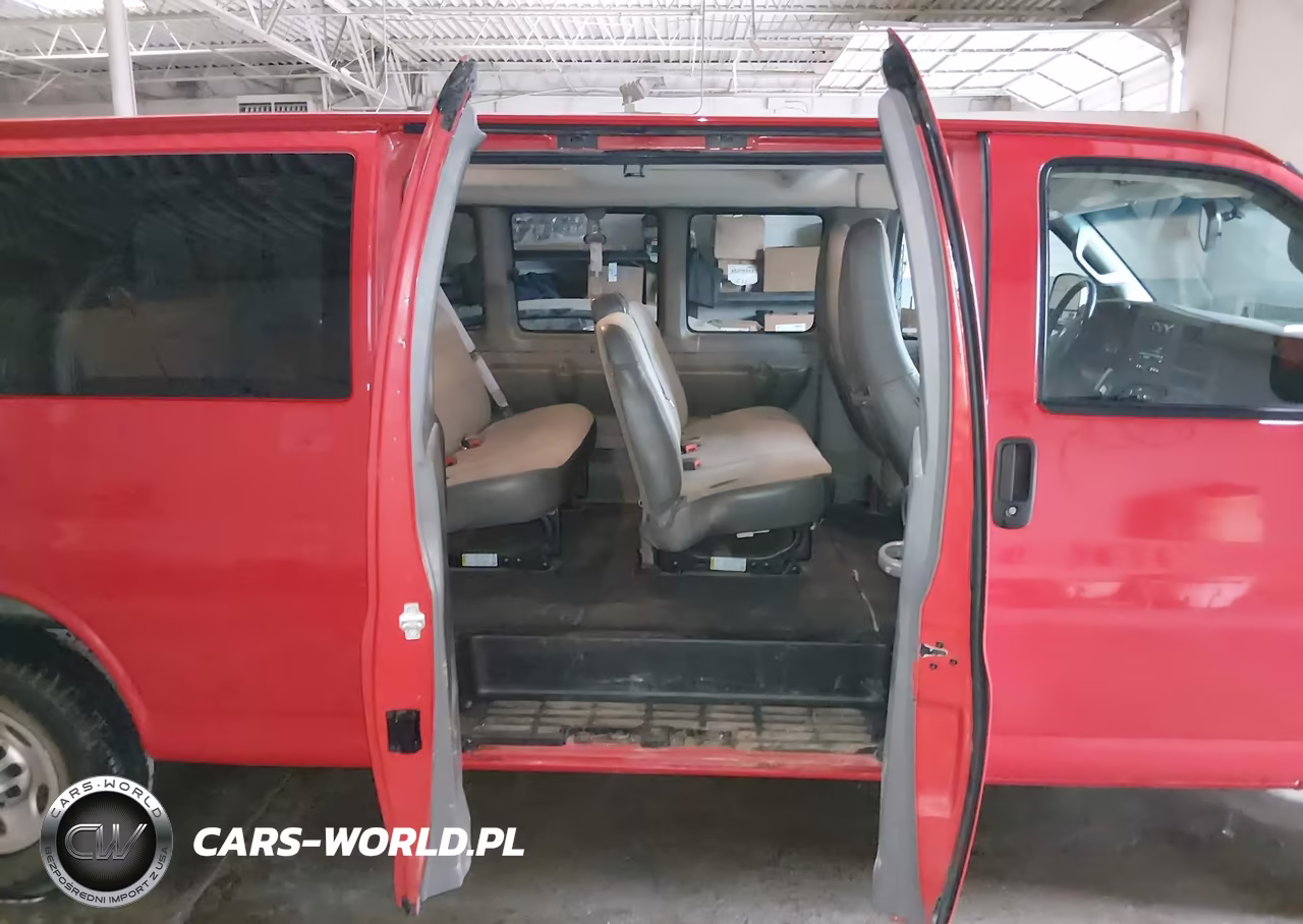 2020 Chevrolet Express Passenger Rwd 3500 Extended Wheelbase Ls VIN:1GAZGNFP0L1256196 - 8