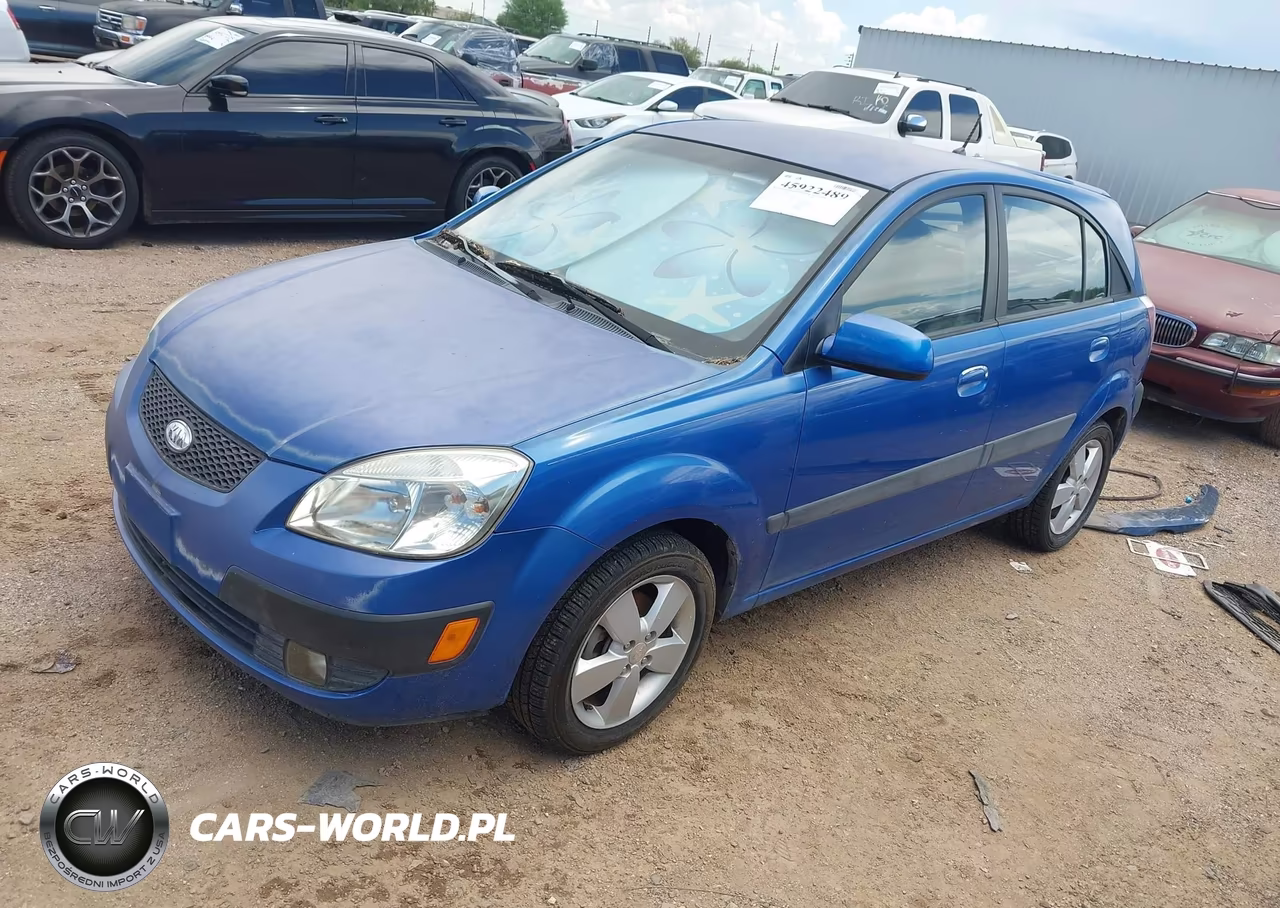 2007 Kia Rio5 Sx VIN:KNADE163276280390 - 2