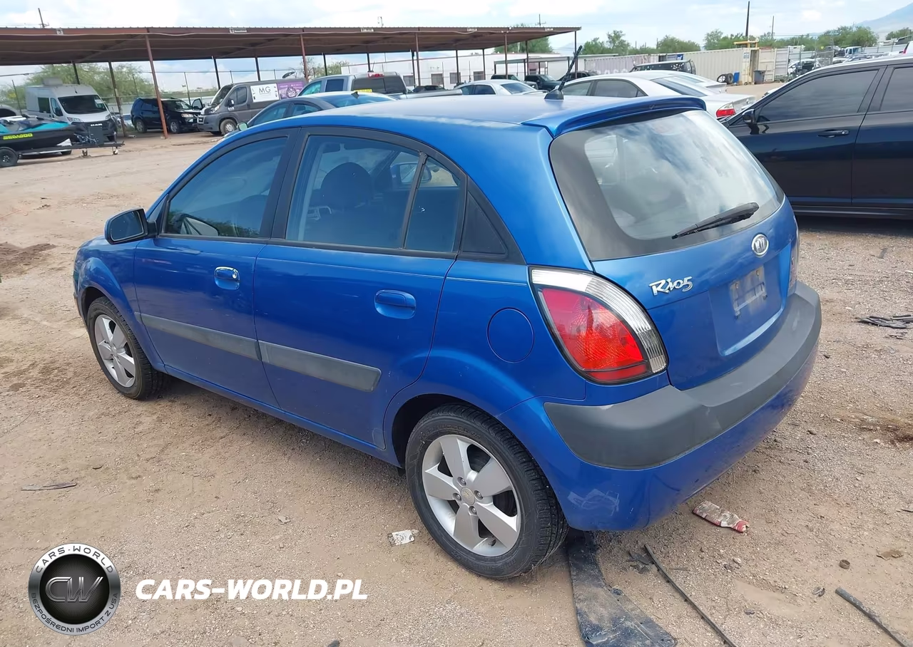 2007 Kia Rio5 Sx VIN:KNADE163276280390 - 3