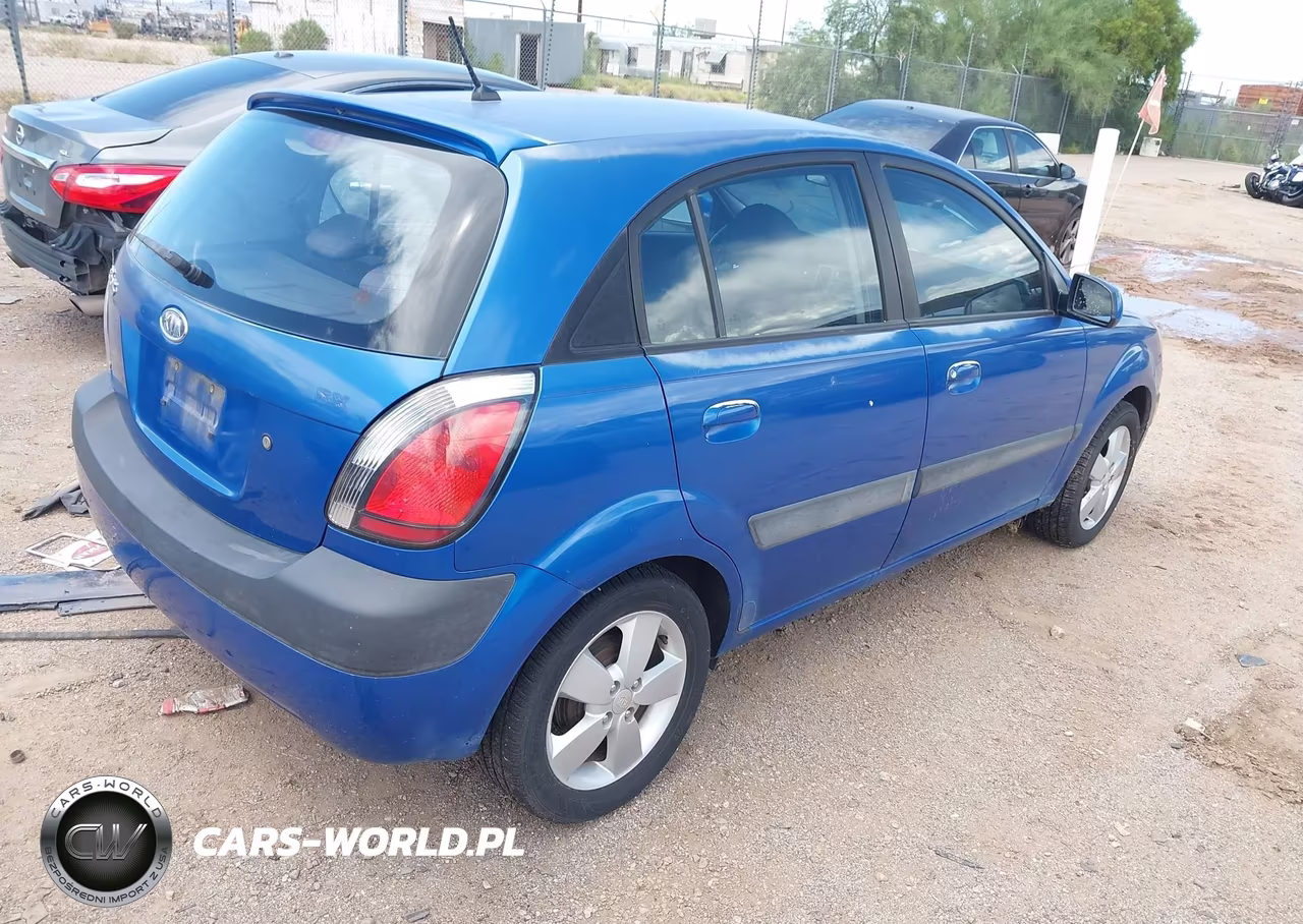 2007 Kia Rio5 Sx VIN:KNADE163276280390 - 4