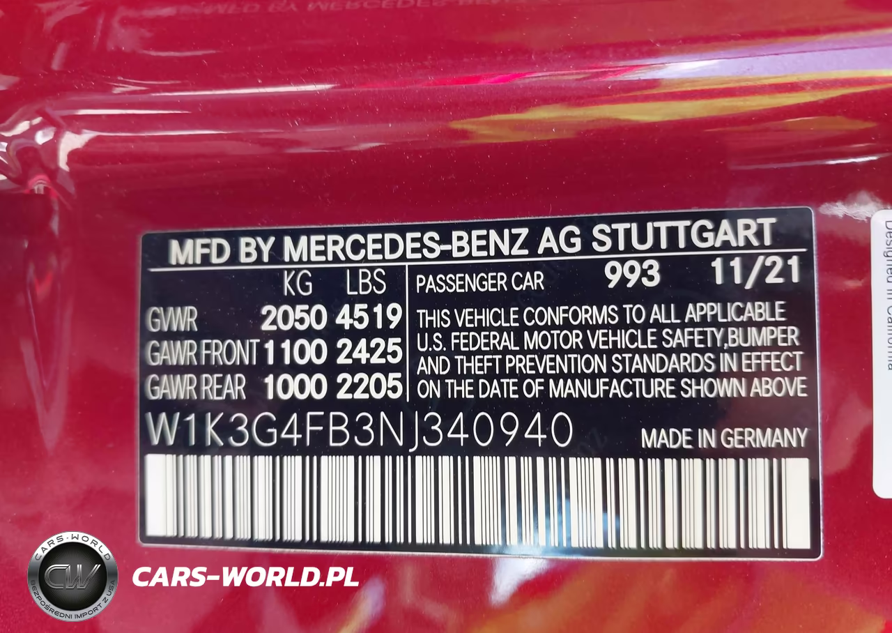 2022 Mercedes-Benz A 220 4Matic VIN:W1K3G4FB3NJ340940 - 9