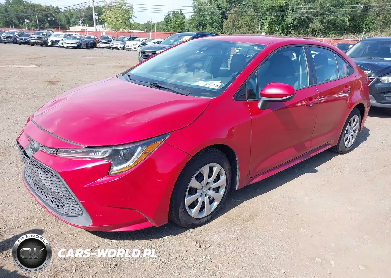 2021 Toyota Corolla Le VIN:5YFEPMAE8MP178009 - 2
