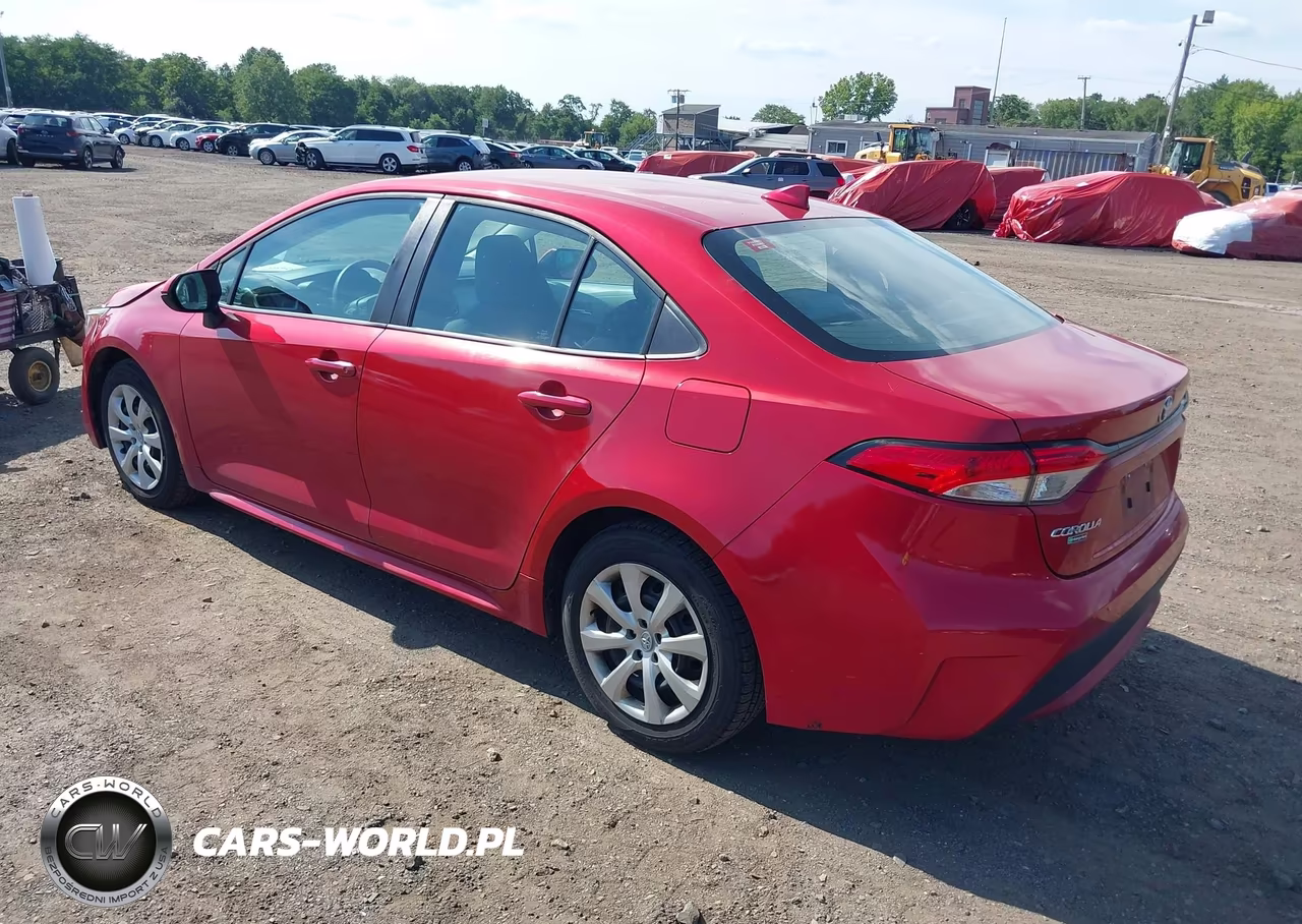 2021 Toyota Corolla Le VIN:5YFEPMAE8MP178009 - 3