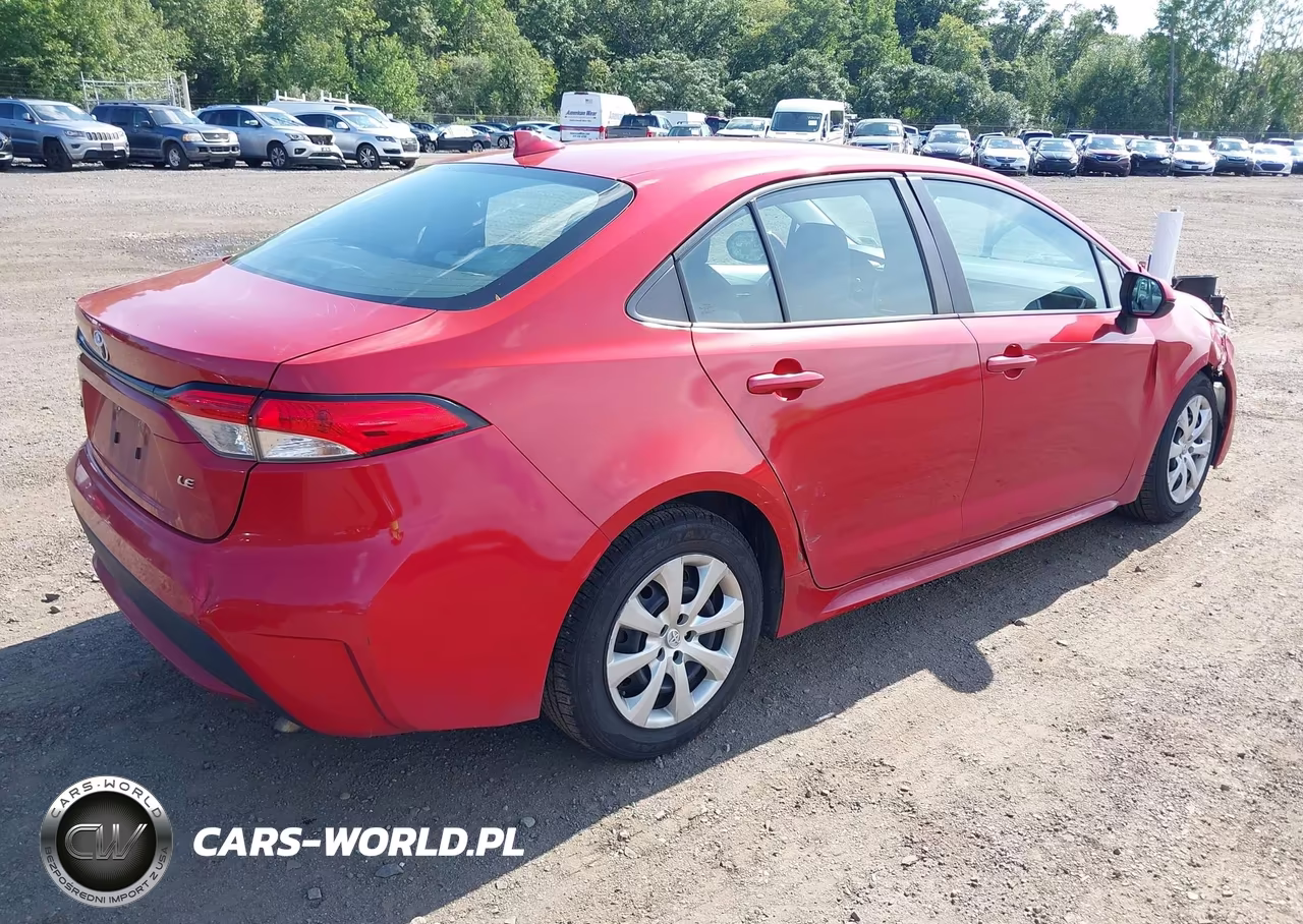 2021 Toyota Corolla Le VIN:5YFEPMAE8MP178009 - 4