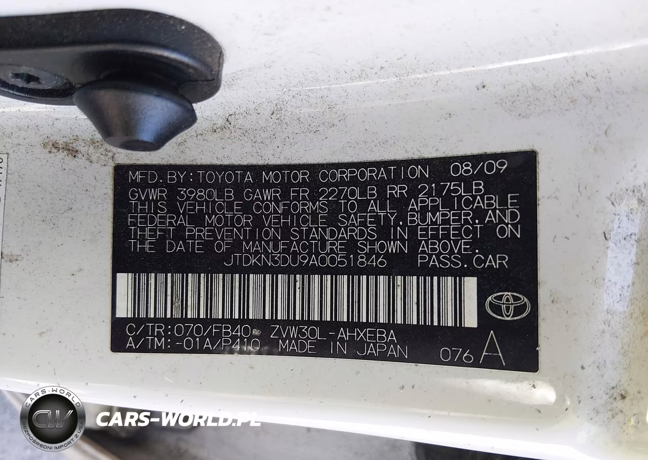 2010 Toyota Prius Ii VIN:JTDKN3DU9A0051846 - 9