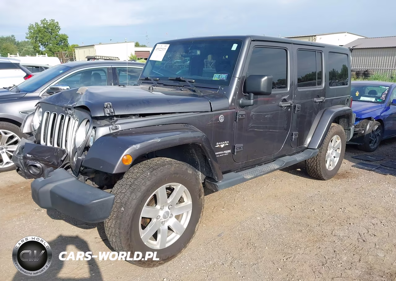 2018 Jeep Wrangler Jk Unlimited Sahara VIN:1C4BJWEG0JL844795 - 2