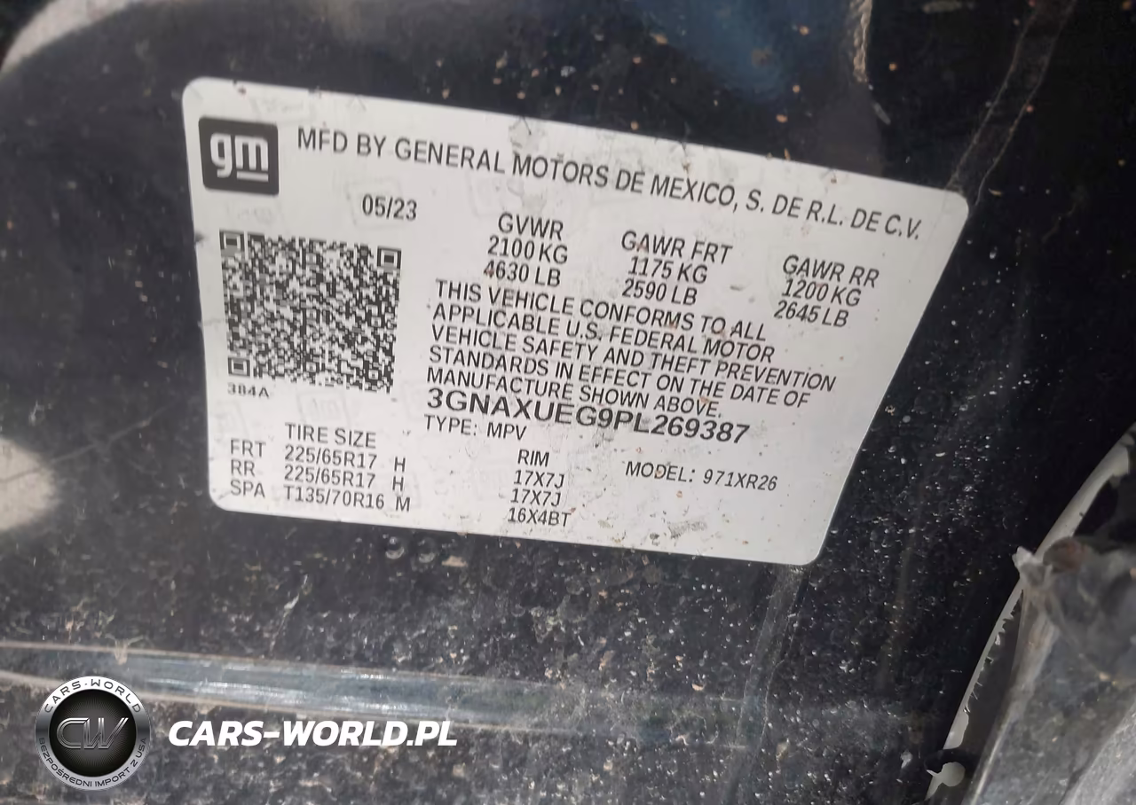 2023 Chevrolet Equinox Lt VIN:3GNAXUEG9PL269387 - 9