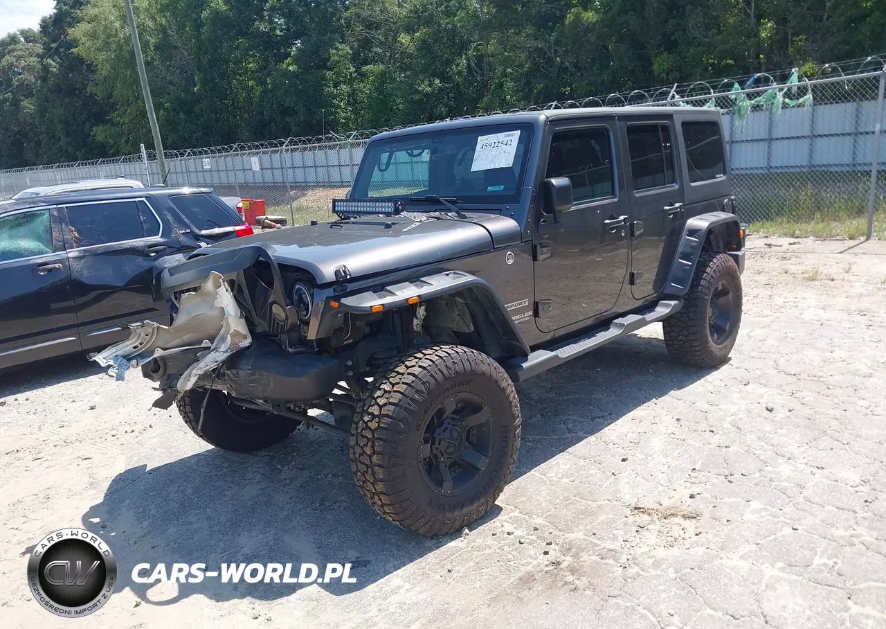 2017 Jeep Wrangler Unlimited Sport 4X4 VIN:1C4HJWDG7HL580318 - 2