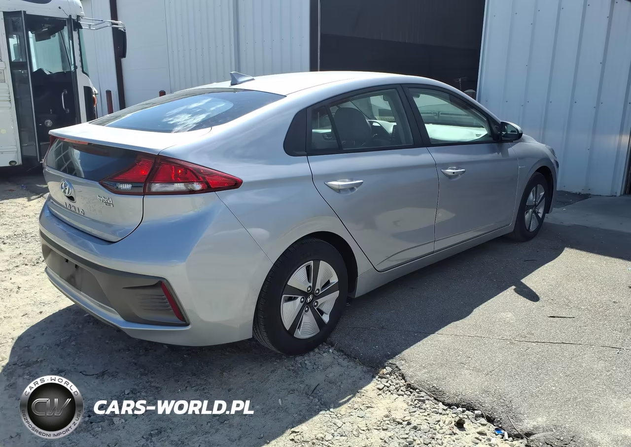 2020 Hyundai Ioniq Hybrid Blue VIN:KMHC65LCXLU219068 - 4