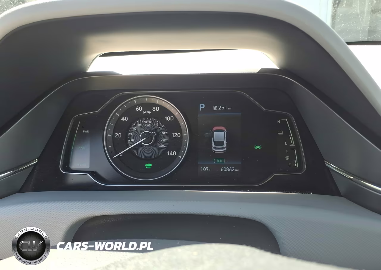 2020 Hyundai Ioniq Hybrid Blue VIN:KMHC65LCXLU219068 - 7
