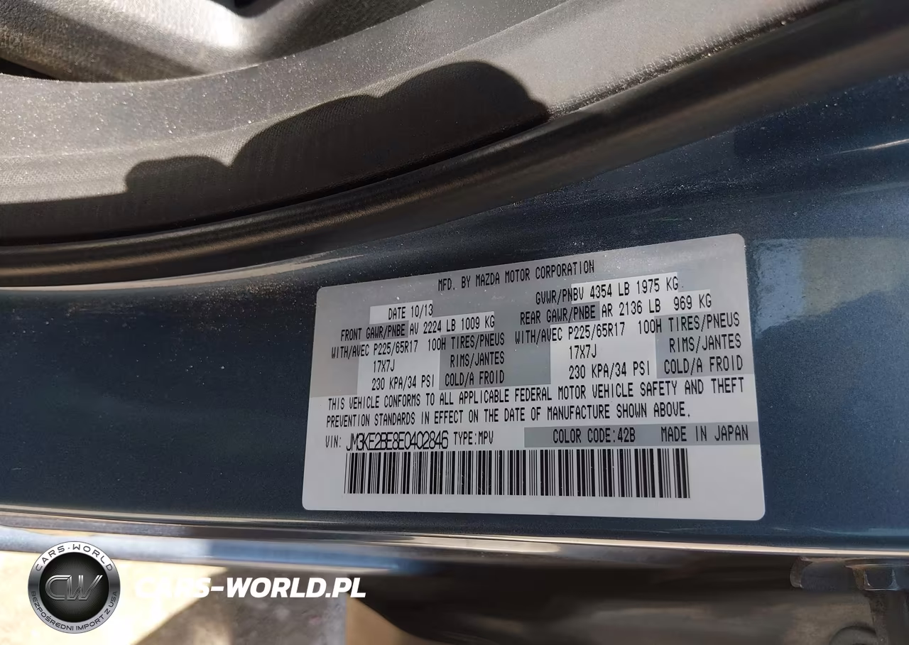 2014 Mazda Cx-5 Sport VIN:JM3KE2BE8E0402846 - 9