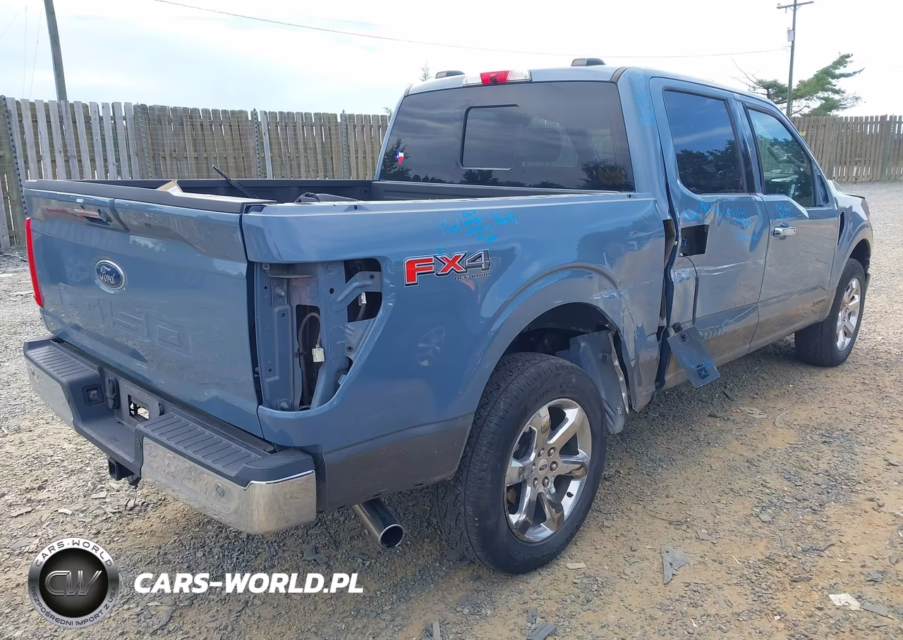 2023 Ford F-150 Lariat VIN:1FTFW1EDXPFA61101 - 4