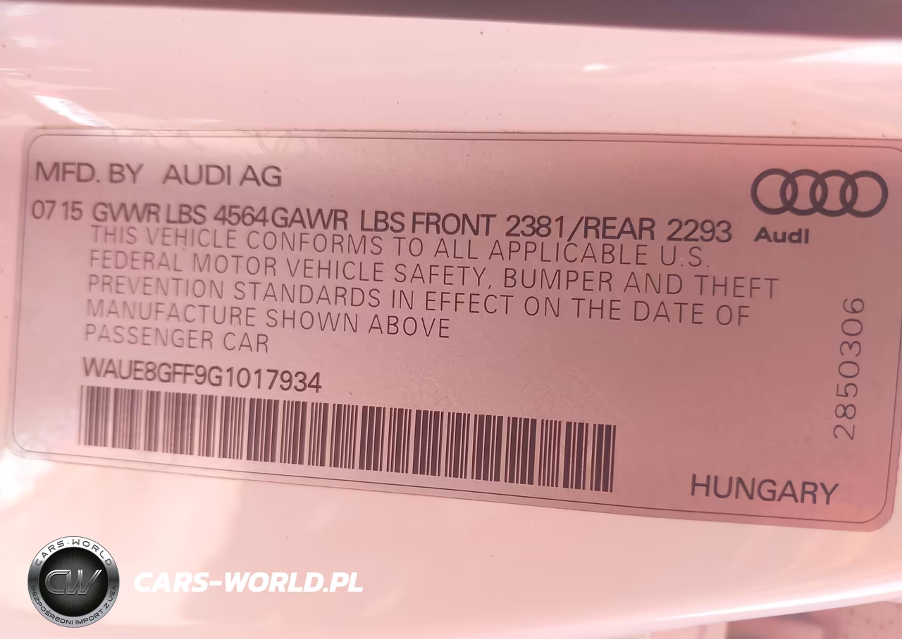 2016 Audi A3 2.0T Premium VIN:WAUE8GFF9G1017934 - 9
