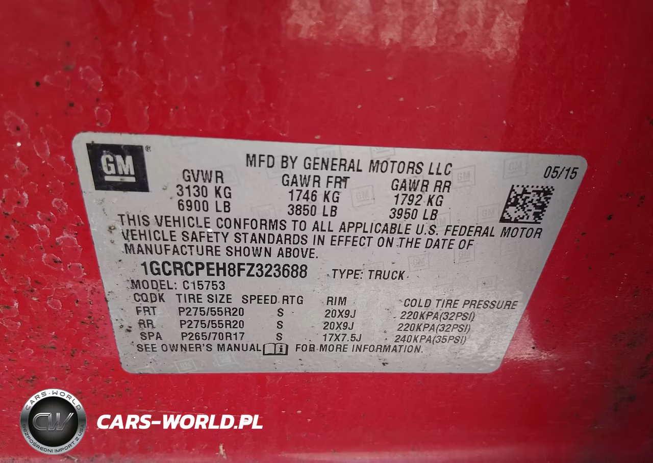 2015 Chevrolet Silverado 1500 Ls VIN:1GCRCPEH8FZ323688 - 9