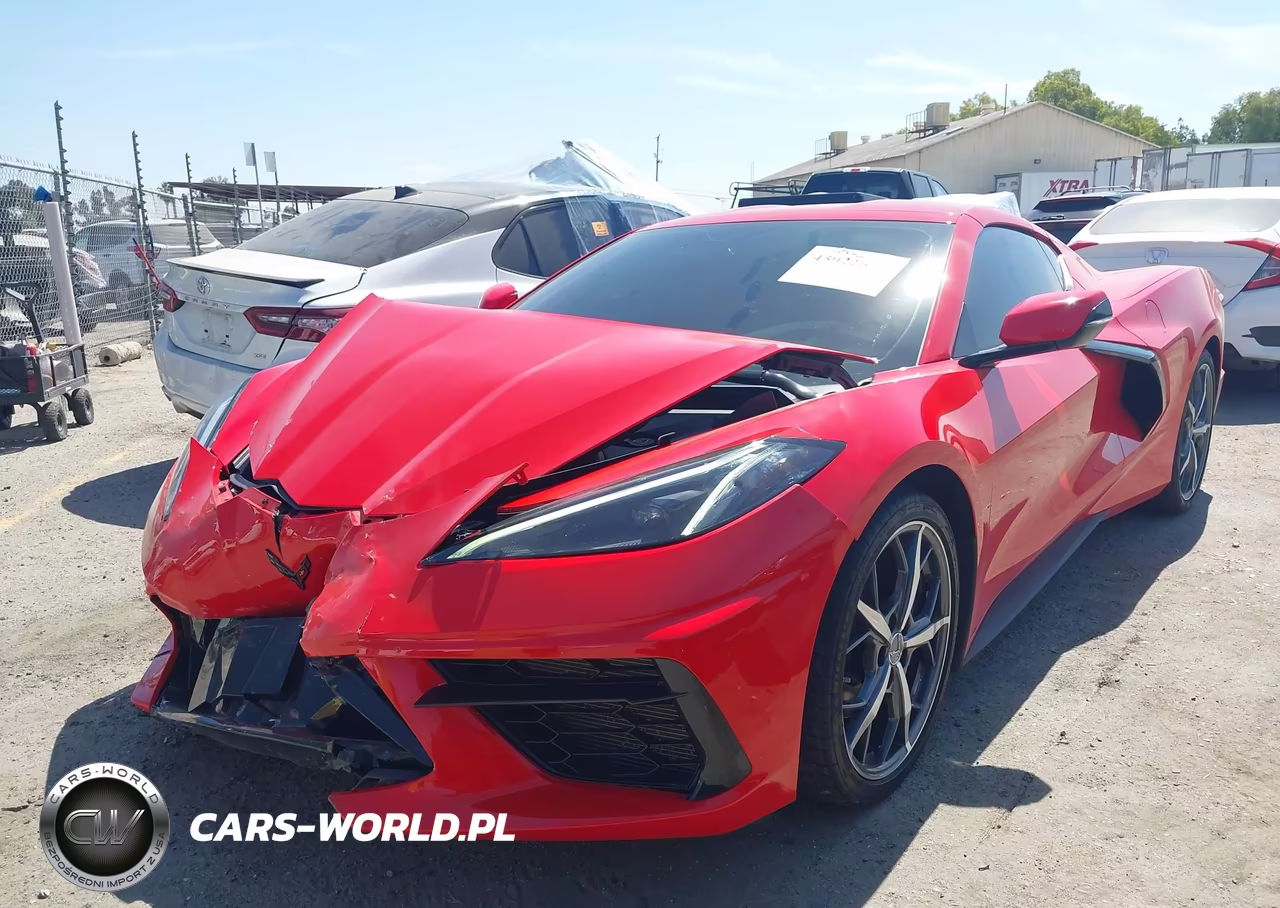 2021 Chevrolet Corvette Stingray Rwd 1Lt VIN:1G1YA2D48M5114869 - 2