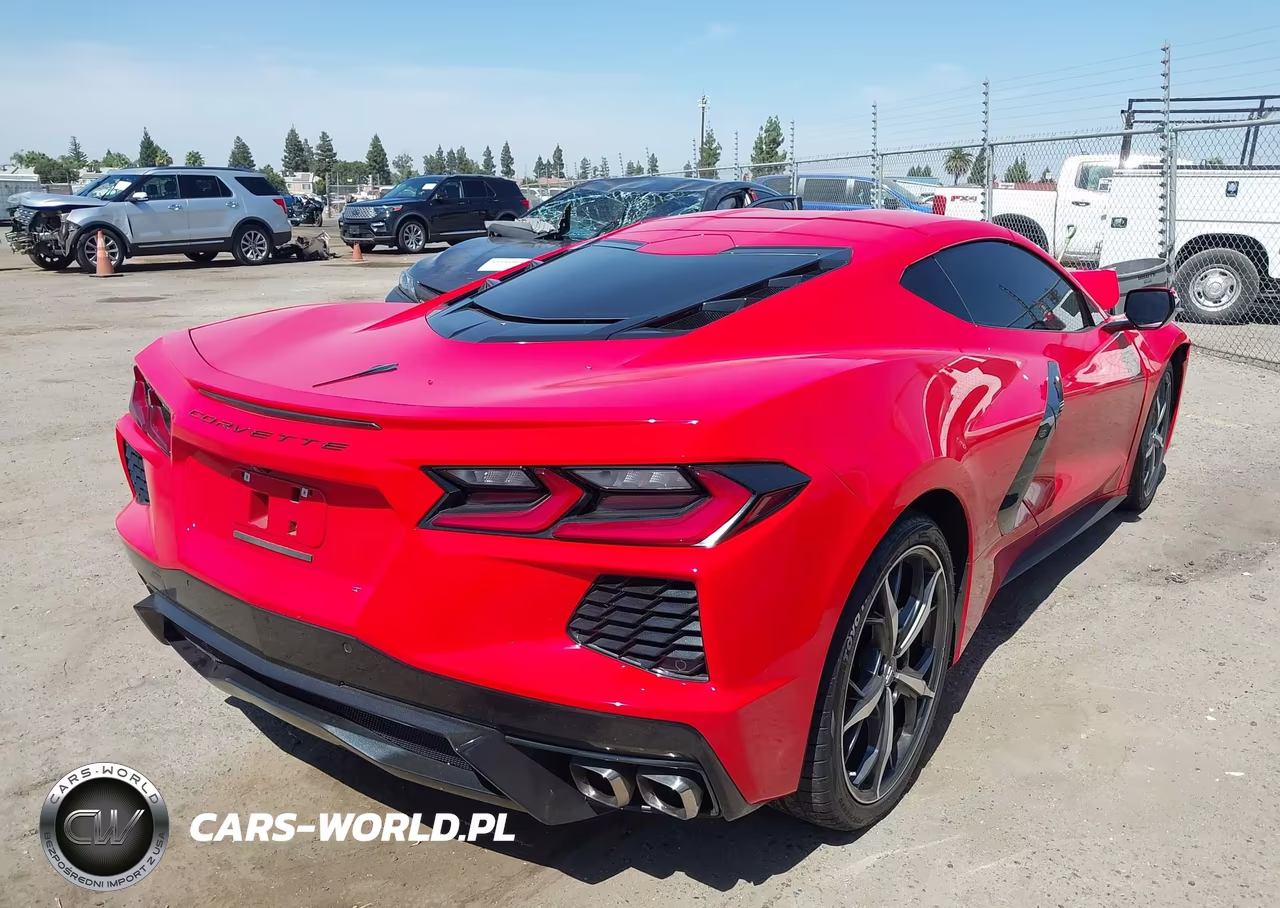 2021 Chevrolet Corvette Stingray Rwd 1Lt VIN:1G1YA2D48M5114869 - 4